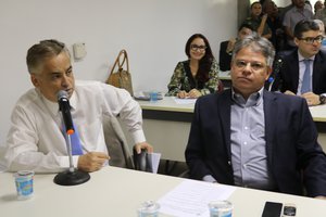 Deputados Robert Rios (PDT) e Gustavo Neiva do PSB (Foto: Pauta Judicial/Telsirio Alencar)