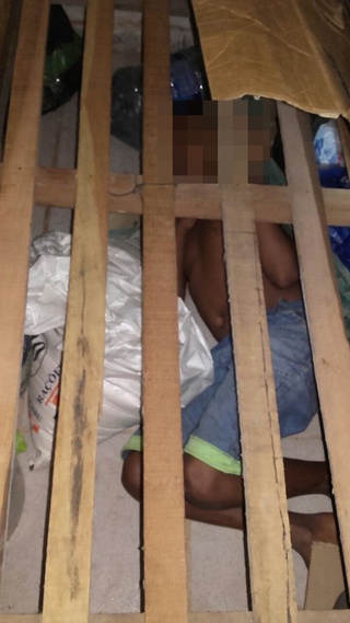 Menor encontrado dentro de uma cela na casa de custódia