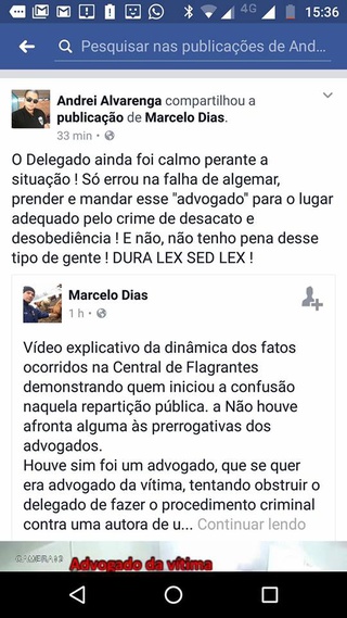 Delegado Andrei Alvarenga membro do SINPOLPI