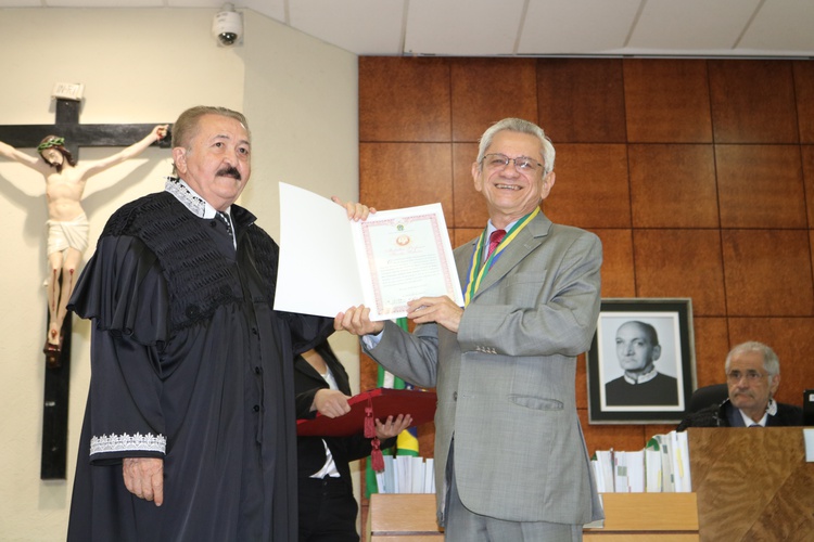 Desembargador Edvaldo Moura e o Des. Landim