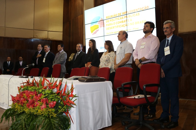 O tribunal de justiça do Piauí  sedia evento preparatório para convenção da ONU sobre Combate à Desertificação.