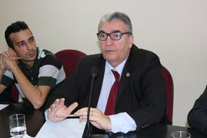 Dr. Haroldo Vasconcelos da Associação dos Criminalistas. (Foto: Pauta Judicial/Telsirio Alencar)