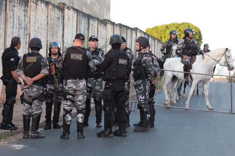 Operação Habitar, na Casa de Custódia.