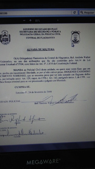 Alvará de soltura