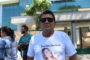 Edson Carvalho pai da estudante Vanessa. (Foto: TELSÍRIO ALENCAR/PAUTAJUDICIAL)