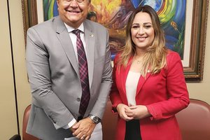 Rejane Dias é convidada para mesa diretora de Bancada Evangélica (Foto: Divulgação)