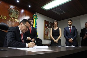 TJ-PI dá posse a dois novos magistrados (Foto: Divulgação)