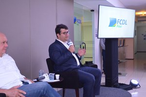 Chico Lucas se reune a CDL para tratar sobre Segurança no Centro de Teresina (Foto: Divulgação)