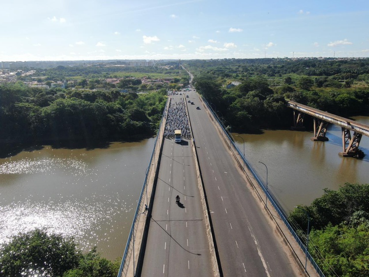 Mais de 500 pessoas participam da 2ª Pedalada Operacional da Polícia Militar do Piauí