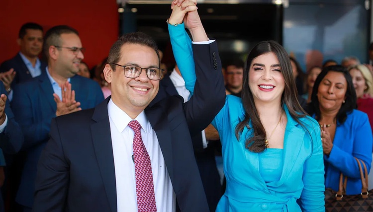 Advogado Raimundo Júnior e Raylena Alencar