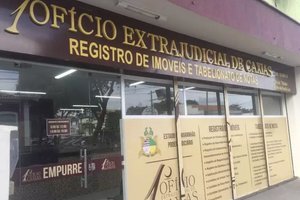 ´Cartório do 1º Oficio de Caxias/MA (Foto: Reprodução)