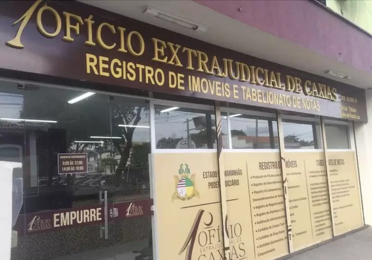 ´Cartório do 1º Oficio de Caxias/MA