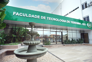 Belíssima sede da Faculdade CET em Teresina - Piauí. (Foto: Reprodução)