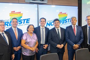 Consórcio Nordeste: Rafael  articula pautas da região com presidente da Câmara dos Deputados (Foto: Divulgação)