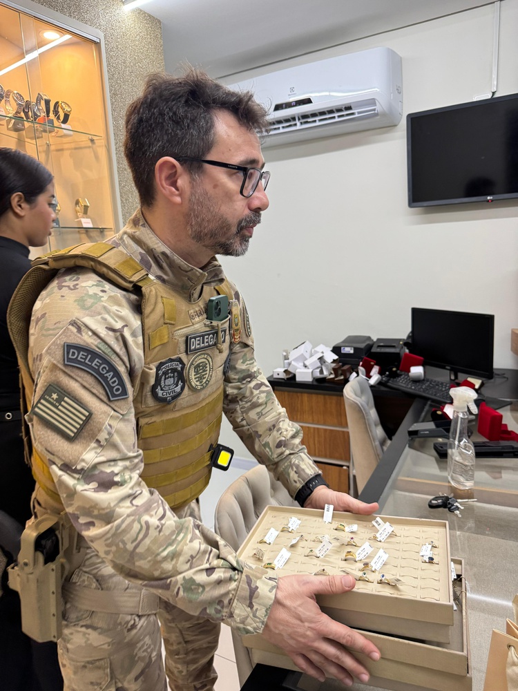 SSP deflagra Operação Ouro Sujo em Teresina contra comércio ilegal de ouro