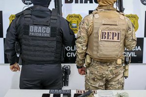 Operações com Cães (NOC/FEISP) e Polícia Militar, por meio do BOPE, BOPAer e BEPI. (Foto: Reprodução)