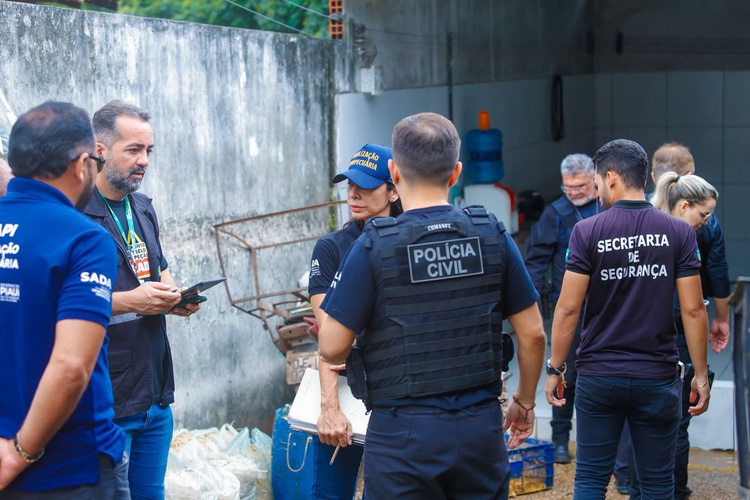 Polícia Civil deflagra operação e fecha abatedouro clandestino de aves em Teresina