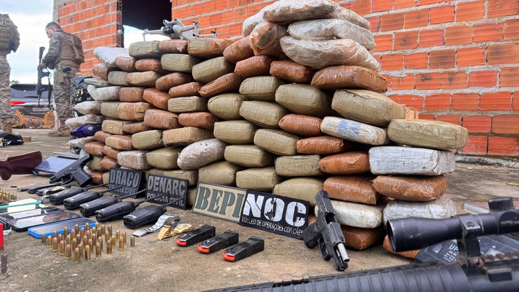 Polícias Civil e Militar apreendem 100 quilos de drogas em Caxias (MA)