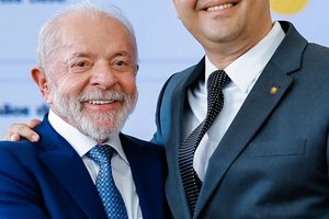 Presidente Lula e secretário nacional de segurança pública, Advogado Chico Lucas. (Foto: Dvulgação)