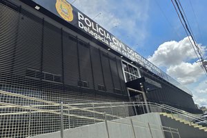 Sede da Delegacia geral da Policia Civil do Piauí em Teresina. (Foto: TELSIRIO ALENCAR/PAUTA JUDICIAL)