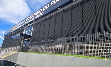 Sede da Delegacia geral da Policia Civil do Piauí em Teresina. (Foto: TELSIRIO ALENCAR/PAUTA JUDICIAL)