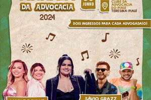 Arraiá da Advocacia piauiense retorna em grande estilo no dia 18/06 (Foto: Reprodução) Arraiá da Advocacia piauiense retorna em grande estilo no dia 18/06 (Foto: Reprodução)