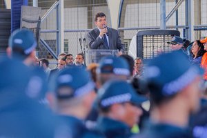 Governador Rafael sanciona lei que reorganiza estrutura da PM/PI (Foto: Dvulgação)