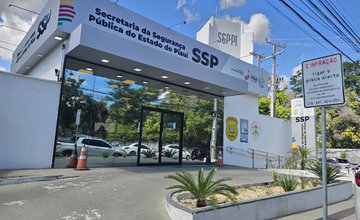 Sede da Secretaria de Segurança do Piauí (Foto: TELSIRIO ALENCAR/PAUTA JUDICIAL)